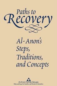 Paths to Recovery—Al-Anon's Steps, Traditions.. (eB-24) Paths to Recovery—Al-Anon's Steps, Traditions.. (eB-24) Thorough study guide for our Legacies. In-depth chapters on each Step, Tradition, and Concept of Service provide insight. Includes thought-provoking questions.