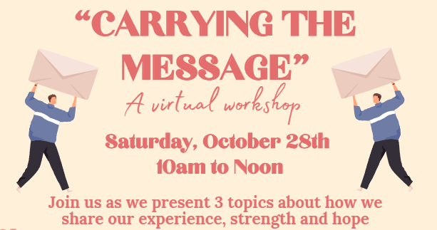 Carrying the Message Virtual Workshop