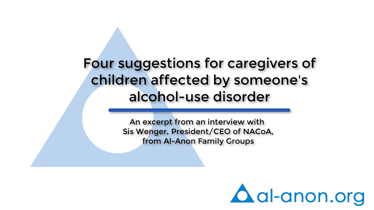 slide show image of Four Suggestions for Caregivers of Children