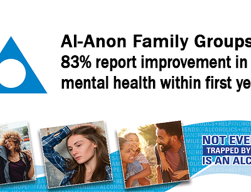 83% of Al-Anon members report improvement in mental health within first year