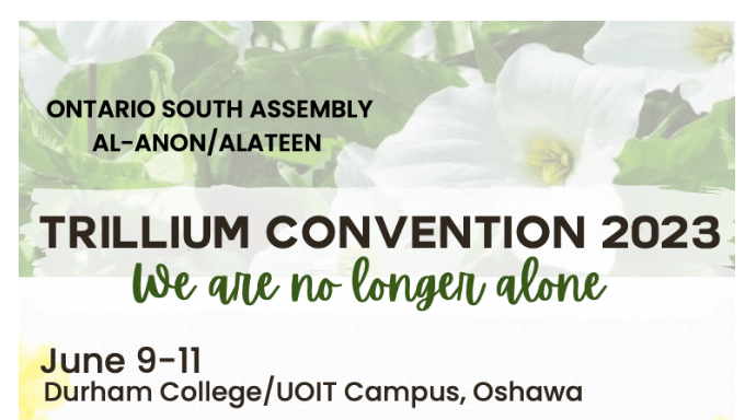 23rd Ontario South Al-Anon/Alateen Trillium Convention