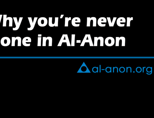 Why you’re never alone in Al-Anon