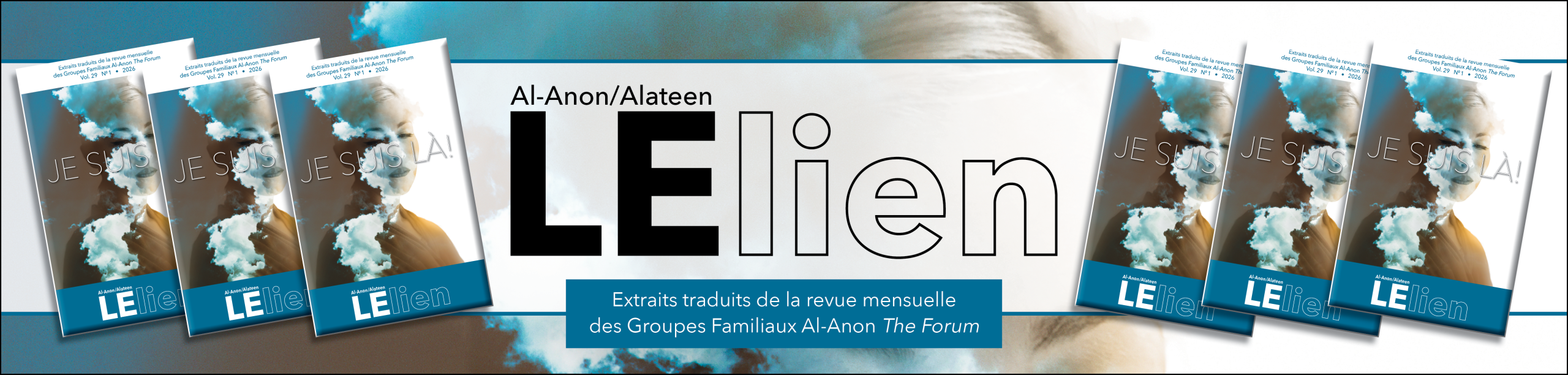 Bandeau publicitaire du bulletin de nouvelles Le lien