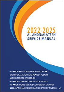 AL‑ANON/ALATEEN SERVICE MANUAL book cover